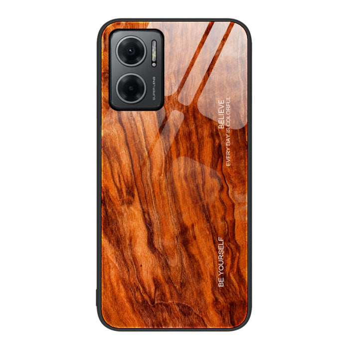 Estuche protector de vidrio de grano de madera, For Xiaomi Redmi 10C, For Xiaomi Redmi K40S, For Xiaomi Redmi K50 Pro, For Xiaomi Redmi K50, For Xiaomi Redmi Note 10 Pro 4G, For Xiaomi Redmi Note 11 5G/Poco M4 Pro, For Xiaomi Redmi Note 11E            ...