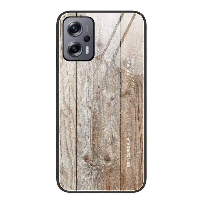 Estuche protector de vidrio de grano de madera, For Xiaomi Redmi 10C, For Xiaomi Redmi K40S, For Xiaomi Redmi K50 Pro, For Xiaomi Redmi K50, For Xiaomi Redmi Note 10 Pro 4G, For Xiaomi Redmi Note 11 5G/Poco M4 Pro, For Xiaomi Redmi Note 11E            ...