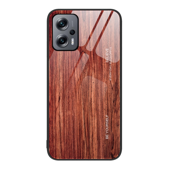 Estuche protector de vidrio de grano de madera, For Xiaomi Redmi 10C, For Xiaomi Redmi K40S, For Xiaomi Redmi K50 Pro, For Xiaomi Redmi K50, For Xiaomi Redmi Note 10 Pro 4G, For Xiaomi Redmi Note 11 5G/Poco M4 Pro, For Xiaomi Redmi Note 11E            ...