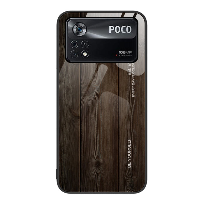 Estuche protector de vidrio de grano de madera, For Xiaomi Redmi 10C, For Xiaomi Redmi K40S, For Xiaomi Redmi K50 Pro, For Xiaomi Redmi K50, For Xiaomi Redmi Note 10 Pro 4G, For Xiaomi Redmi Note 11 5G/Poco M4 Pro, For Xiaomi Redmi Note 11E            ...