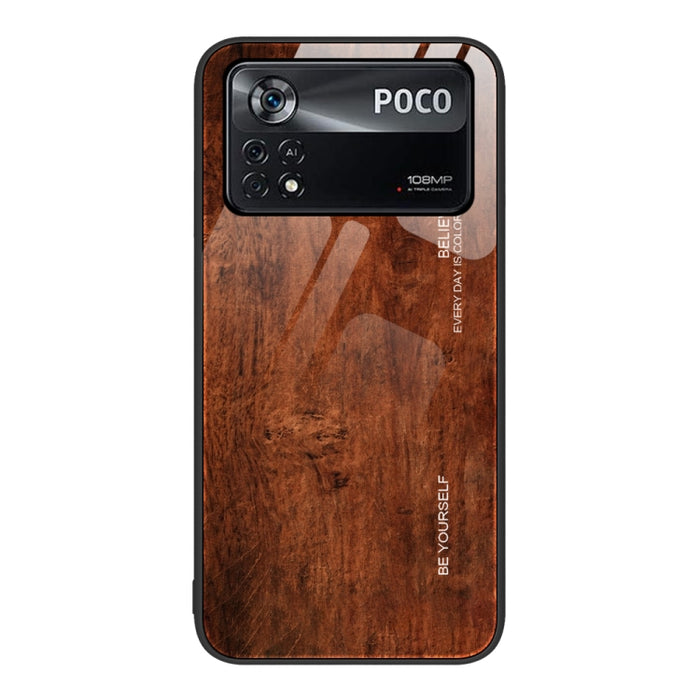 Estuche protector de vidrio de grano de madera, For Xiaomi Redmi 10C, For Xiaomi Redmi K40S, For Xiaomi Redmi K50 Pro, For Xiaomi Redmi K50, For Xiaomi Redmi Note 10 Pro 4G, For Xiaomi Redmi Note 11 5G/Poco M4 Pro, For Xiaomi Redmi Note 11E            ...