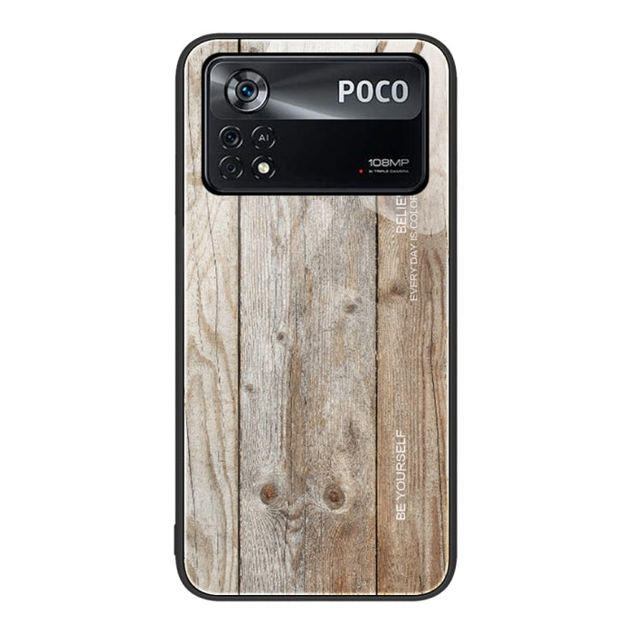 Estuche protector de vidrio de grano de madera, For Xiaomi Redmi 10C, For Xiaomi Redmi K40S, For Xiaomi Redmi K50 Pro, For Xiaomi Redmi K50, For Xiaomi Redmi Note 10 Pro 4G, For Xiaomi Redmi Note 11 5G/Poco M4 Pro, For Xiaomi Redmi Note 11E            ...