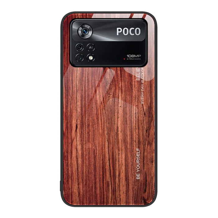 Estuche protector de vidrio de grano de madera, For Xiaomi Redmi 10C, For Xiaomi Redmi K40S, For Xiaomi Redmi K50 Pro, For Xiaomi Redmi K50, For Xiaomi Redmi Note 10 Pro 4G, For Xiaomi Redmi Note 11 5G/Poco M4 Pro, For Xiaomi Redmi Note 11E            ...