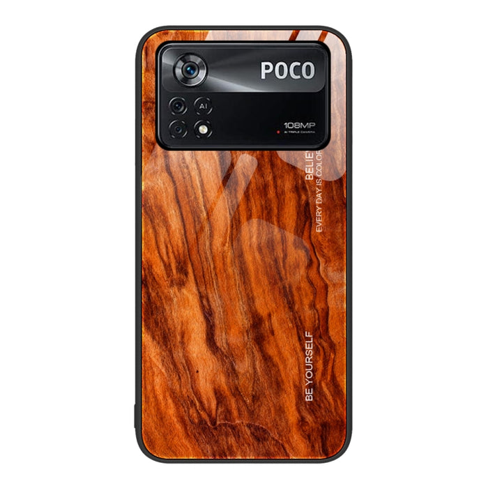 Estuche protector de vidrio de grano de madera, For Xiaomi Redmi 10C, For Xiaomi Redmi K40S, For Xiaomi Redmi K50 Pro, For Xiaomi Redmi K50, For Xiaomi Redmi Note 10 Pro 4G, For Xiaomi Redmi Note 11 5G/Poco M4 Pro, For Xiaomi Redmi Note 11E            ...