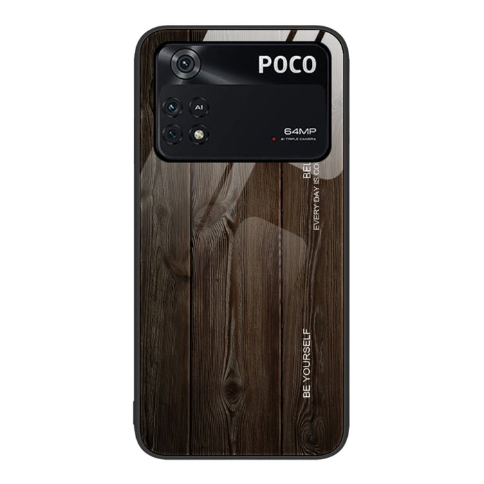 Estuche protector de vidrio de grano de madera, For Xiaomi Redmi 10C, For Xiaomi Redmi K40S, For Xiaomi Redmi K50 Pro, For Xiaomi Redmi K50, For Xiaomi Redmi Note 10 Pro 4G, For Xiaomi Redmi Note 11 5G/Poco M4 Pro, For Xiaomi Redmi Note 11E            ...