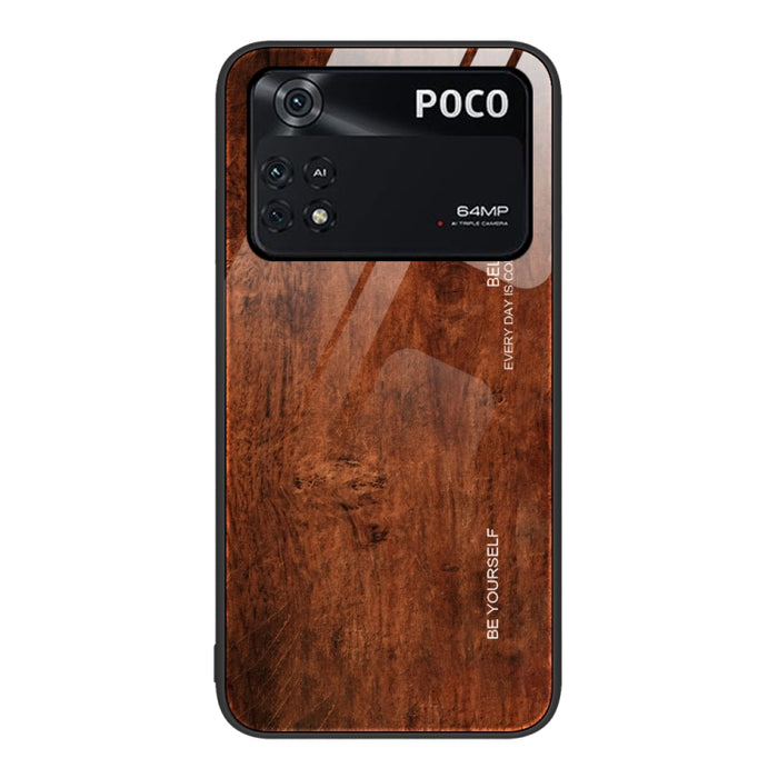 Estuche protector de vidrio de grano de madera, For Xiaomi Redmi 10C, For Xiaomi Redmi K40S, For Xiaomi Redmi K50 Pro, For Xiaomi Redmi K50, For Xiaomi Redmi Note 10 Pro 4G, For Xiaomi Redmi Note 11 5G/Poco M4 Pro, For Xiaomi Redmi Note 11E            ...