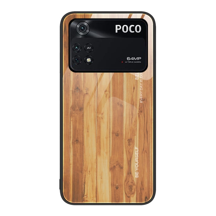 Estuche protector de vidrio de grano de madera, For Xiaomi Redmi 10C, For Xiaomi Redmi K40S, For Xiaomi Redmi K50 Pro, For Xiaomi Redmi K50, For Xiaomi Redmi Note 10 Pro 4G, For Xiaomi Redmi Note 11 5G/Poco M4 Pro, For Xiaomi Redmi Note 11E            ...