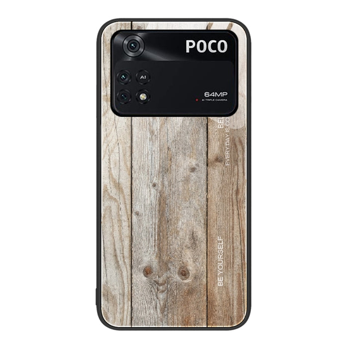 Estuche protector de vidrio de grano de madera, For Xiaomi Redmi 10C, For Xiaomi Redmi K40S, For Xiaomi Redmi K50 Pro, For Xiaomi Redmi K50, For Xiaomi Redmi Note 10 Pro 4G, For Xiaomi Redmi Note 11 5G/Poco M4 Pro, For Xiaomi Redmi Note 11E            ...