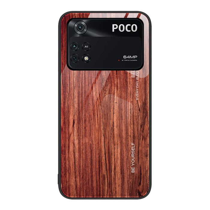 Estuche protector de vidrio de grano de madera, For Xiaomi Redmi 10C, For Xiaomi Redmi K40S, For Xiaomi Redmi K50 Pro, For Xiaomi Redmi K50, For Xiaomi Redmi Note 10 Pro 4G, For Xiaomi Redmi Note 11 5G/Poco M4 Pro, For Xiaomi Redmi Note 11E            ...