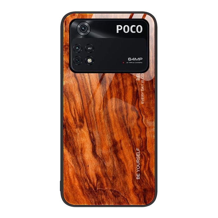 Estuche protector de vidrio de grano de madera, For Xiaomi Redmi 10C, For Xiaomi Redmi K40S, For Xiaomi Redmi K50 Pro, For Xiaomi Redmi K50, For Xiaomi Redmi Note 10 Pro 4G, For Xiaomi Redmi Note 11 5G/Poco M4 Pro, For Xiaomi Redmi Note 11E            ...