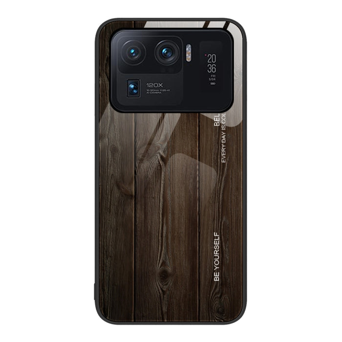Estuche protector de vidrio de grano de madera, For Xiaomi Redmi 10C, For Xiaomi Redmi K40S, For Xiaomi Redmi K50 Pro, For Xiaomi Redmi K50, For Xiaomi Redmi Note 10 Pro 4G, For Xiaomi Redmi Note 11 5G/Poco M4 Pro, For Xiaomi Redmi Note 11E            ...