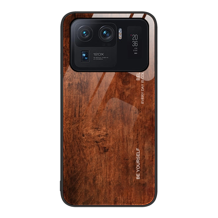 Estuche protector de vidrio de grano de madera, For Xiaomi Redmi 10C, For Xiaomi Redmi K40S, For Xiaomi Redmi K50 Pro, For Xiaomi Redmi K50, For Xiaomi Redmi Note 10 Pro 4G, For Xiaomi Redmi Note 11 5G/Poco M4 Pro, For Xiaomi Redmi Note 11E            ...