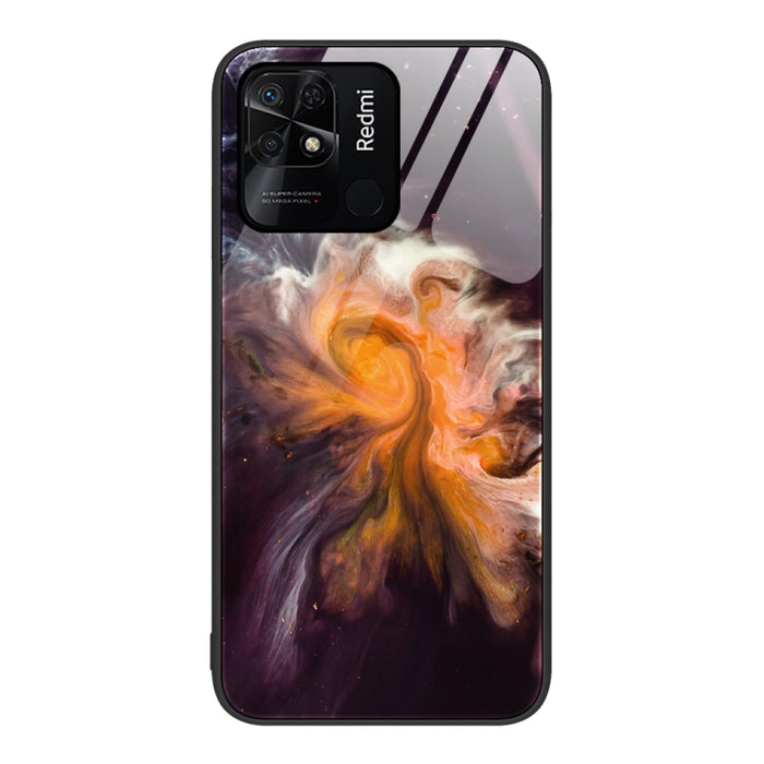Estuche protector de teléfono de vidrio con patrón de mármol, For Xiaomi Redmi 10C, For Xiaomi Redmi Note 11T Pro, For Xiaomi Redmi K40s, For Xiaomi Redmi K50 Pro, For Xiaomi Redmi K50, For Xiaomi Redmi Note 10 Pro 4G Global, For Xiaomi Redmi Note 11E ...