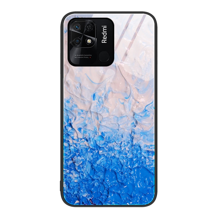 Estuche protector de teléfono de vidrio con patrón de mármol, For Xiaomi Redmi 10C, For Xiaomi Redmi Note 11T Pro, For Xiaomi Redmi K40s, For Xiaomi Redmi K50 Pro, For Xiaomi Redmi K50, For Xiaomi Redmi Note 10 Pro 4G Global, For Xiaomi Redmi Note 11E ...