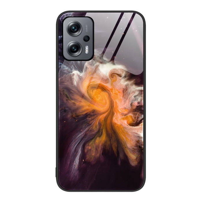 Estuche protector de teléfono de vidrio con patrón de mármol, For Xiaomi Redmi 10C, For Xiaomi Redmi Note 11T Pro, For Xiaomi Redmi K40s, For Xiaomi Redmi K50 Pro, For Xiaomi Redmi K50, For Xiaomi Redmi Note 10 Pro 4G Global, For Xiaomi Redmi Note 11E ...