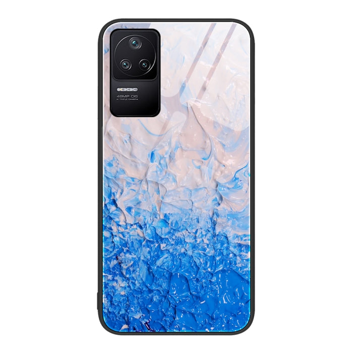Estuche protector de teléfono de vidrio con patrón de mármol, For Xiaomi Redmi 10C, For Xiaomi Redmi Note 11T Pro, For Xiaomi Redmi K40s, For Xiaomi Redmi K50 Pro, For Xiaomi Redmi K50, For Xiaomi Redmi Note 10 Pro 4G Global, For Xiaomi Redmi Note 11E ...