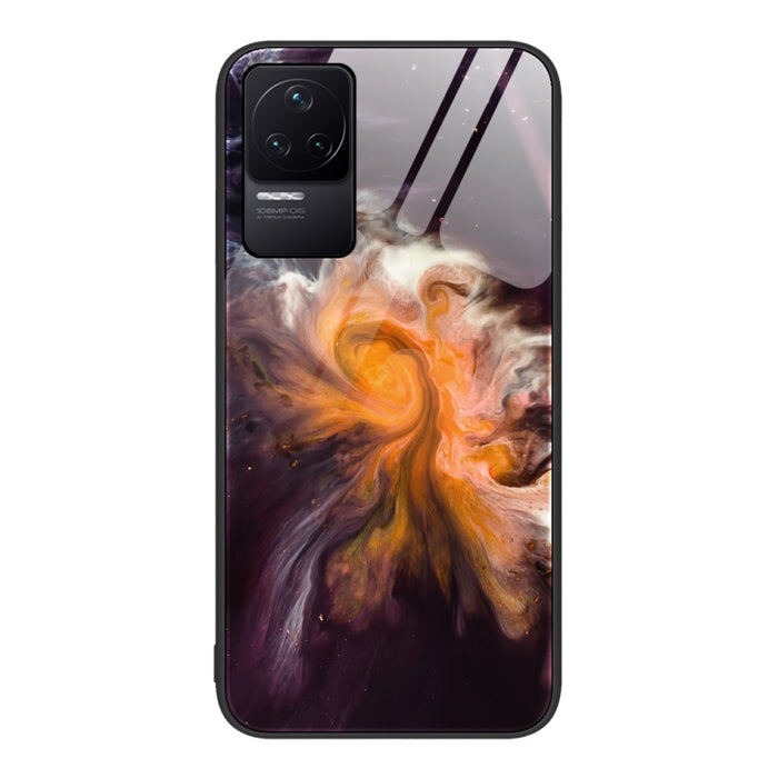 Estuche protector de teléfono de vidrio con patrón de mármol, For Xiaomi Redmi 10C, For Xiaomi Redmi Note 11T Pro, For Xiaomi Redmi K40s, For Xiaomi Redmi K50 Pro, For Xiaomi Redmi K50, For Xiaomi Redmi Note 10 Pro 4G Global, For Xiaomi Redmi Note 11E ...