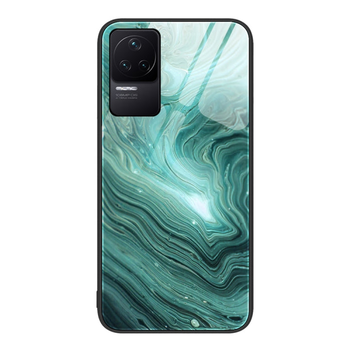 Estuche protector de teléfono de vidrio con patrón de mármol, For Xiaomi Redmi 10C, For Xiaomi Redmi Note 11T Pro, For Xiaomi Redmi K40s, For Xiaomi Redmi K50 Pro, For Xiaomi Redmi K50, For Xiaomi Redmi Note 10 Pro 4G Global, For Xiaomi Redmi Note 11E ...
