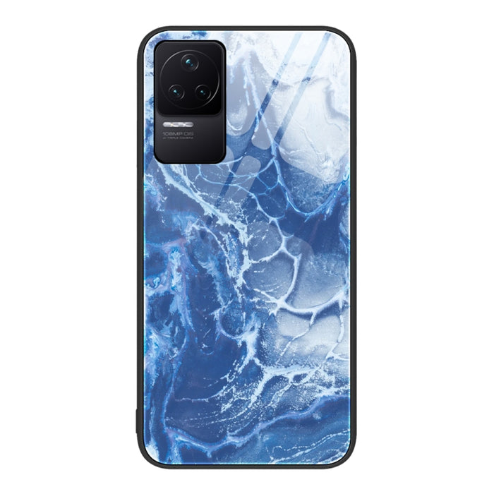 Estuche protector de teléfono de vidrio con patrón de mármol, For Xiaomi Redmi 10C, For Xiaomi Redmi Note 11T Pro, For Xiaomi Redmi K40s, For Xiaomi Redmi K50 Pro, For Xiaomi Redmi K50, For Xiaomi Redmi Note 10 Pro 4G Global, For Xiaomi Redmi Note 11E ...