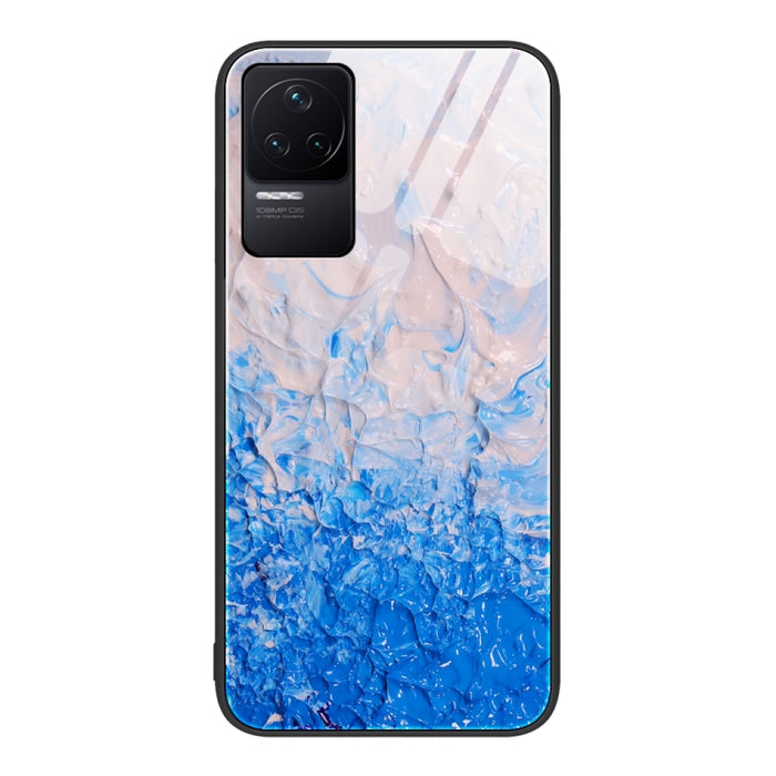 Estuche protector de teléfono de vidrio con patrón de mármol, For Xiaomi Redmi 10C, For Xiaomi Redmi Note 11T Pro, For Xiaomi Redmi K40s, For Xiaomi Redmi K50 Pro, For Xiaomi Redmi K50, For Xiaomi Redmi Note 10 Pro 4G Global, For Xiaomi Redmi Note 11E ...