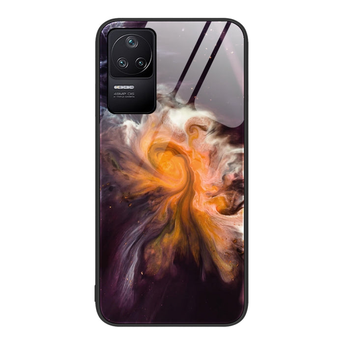 Estuche protector de teléfono de vidrio con patrón de mármol, For Xiaomi Redmi 10C, For Xiaomi Redmi Note 11T Pro, For Xiaomi Redmi K40s, For Xiaomi Redmi K50 Pro, For Xiaomi Redmi K50, For Xiaomi Redmi Note 10 Pro 4G Global, For Xiaomi Redmi Note 11E ...