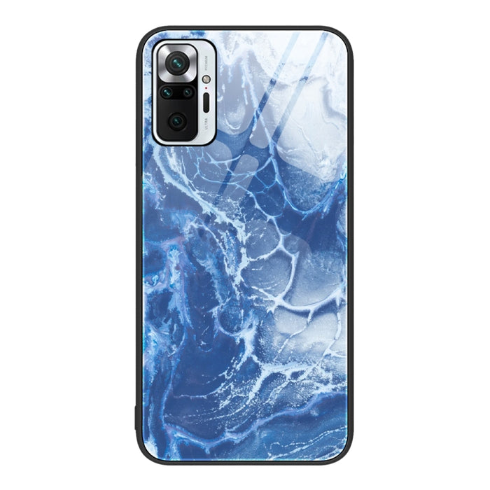 Estuche protector de teléfono de vidrio con patrón de mármol, For Xiaomi Redmi 10C, For Xiaomi Redmi Note 11T Pro, For Xiaomi Redmi K40s, For Xiaomi Redmi K50 Pro, For Xiaomi Redmi K50, For Xiaomi Redmi Note 10 Pro 4G Global, For Xiaomi Redmi Note 11E ...
