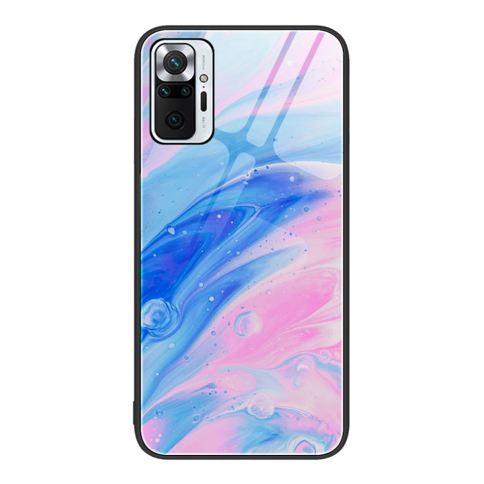 Estuche protector de teléfono de vidrio con patrón de mármol, For Xiaomi Redmi 10C, For Xiaomi Redmi Note 11T Pro, For Xiaomi Redmi K40s, For Xiaomi Redmi K50 Pro, For Xiaomi Redmi K50, For Xiaomi Redmi Note 10 Pro 4G Global, For Xiaomi Redmi Note 11E ...