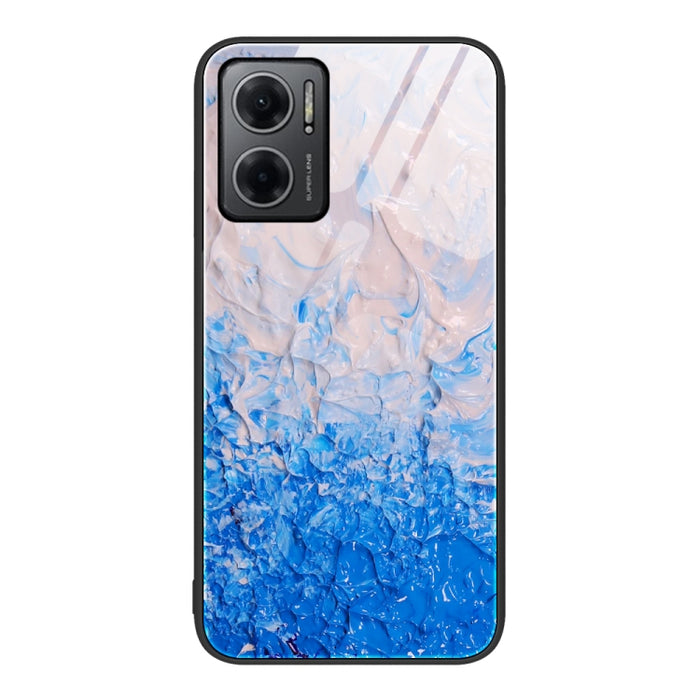 Estuche protector de teléfono de vidrio con patrón de mármol, For Xiaomi Redmi 10C, For Xiaomi Redmi Note 11T Pro, For Xiaomi Redmi K40s, For Xiaomi Redmi K50 Pro, For Xiaomi Redmi K50, For Xiaomi Redmi Note 10 Pro 4G Global, For Xiaomi Redmi Note 11E ...