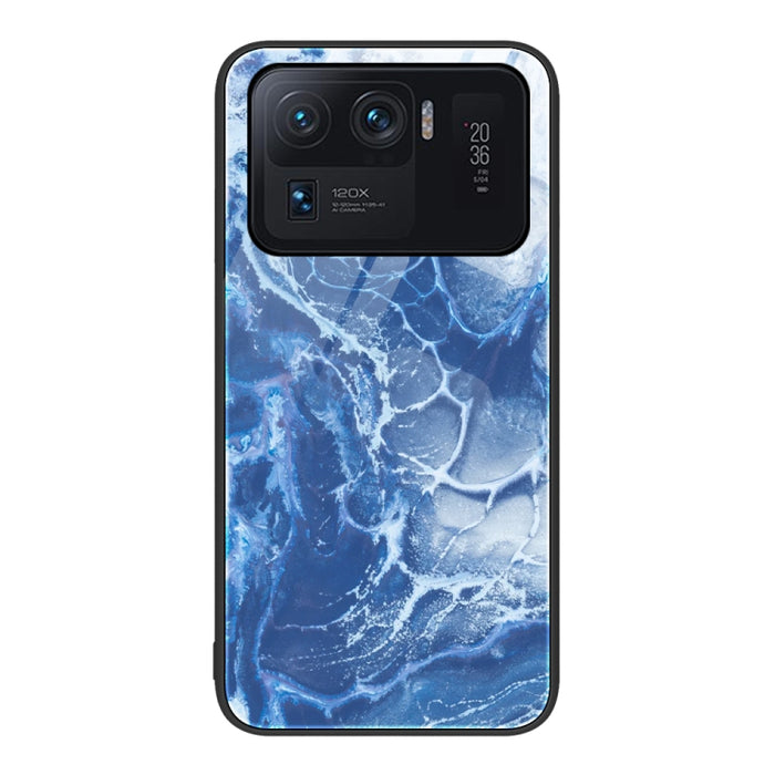 Estuche protector de teléfono de vidrio con patrón de mármol, For Xiaomi Redmi 10C, For Xiaomi Redmi Note 11T Pro, For Xiaomi Redmi K40s, For Xiaomi Redmi K50 Pro, For Xiaomi Redmi K50, For Xiaomi Redmi Note 10 Pro 4G Global, For Xiaomi Redmi Note 11E ...