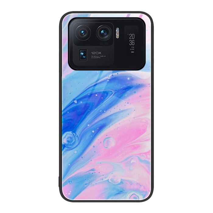 Estuche protector de teléfono de vidrio con patrón de mármol, For Xiaomi Redmi 10C, For Xiaomi Redmi Note 11T Pro, For Xiaomi Redmi K40s, For Xiaomi Redmi K50 Pro, For Xiaomi Redmi K50, For Xiaomi Redmi Note 10 Pro 4G Global, For Xiaomi Redmi Note 11E ...