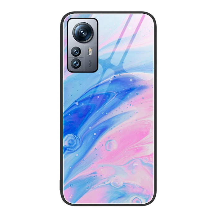 Estuche protector de teléfono de vidrio con patrón de mármol, For Xiaomi Redmi 10C, For Xiaomi Redmi Note 11T Pro, For Xiaomi Redmi K40s, For Xiaomi Redmi K50 Pro, For Xiaomi Redmi K50, For Xiaomi Redmi Note 10 Pro 4G Global, For Xiaomi Redmi Note 11E ...