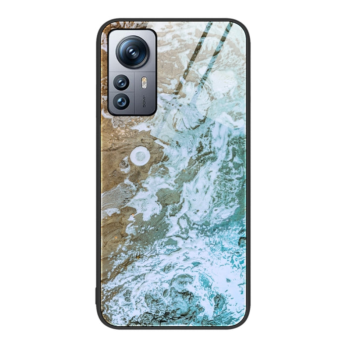 Estuche protector de teléfono de vidrio con patrón de mármol, For Xiaomi Redmi 10C, For Xiaomi Redmi Note 11T Pro, For Xiaomi Redmi K40s, For Xiaomi Redmi K50 Pro, For Xiaomi Redmi K50, For Xiaomi Redmi Note 10 Pro 4G Global, For Xiaomi Redmi Note 11E ...