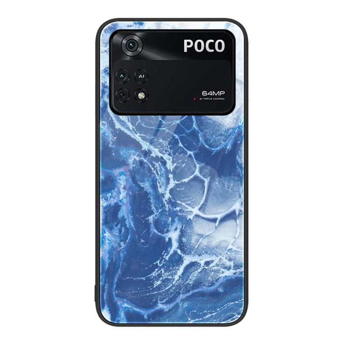 Estuche protector de teléfono de vidrio con patrón de mármol, For Xiaomi Redmi 10C, For Xiaomi Redmi Note 11T Pro, For Xiaomi Redmi K40s, For Xiaomi Redmi K50 Pro, For Xiaomi Redmi K50, For Xiaomi Redmi Note 10 Pro 4G Global, For Xiaomi Redmi Note 11E ...