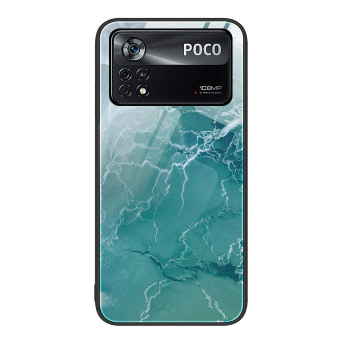 Estuche protector de teléfono de vidrio con patrón de mármol, For Xiaomi Redmi 10C, For Xiaomi Redmi Note 11T Pro, For Xiaomi Redmi K40s, For Xiaomi Redmi K50 Pro, For Xiaomi Redmi K50, For Xiaomi Redmi Note 10 Pro 4G Global, For Xiaomi Redmi Note 11E ...