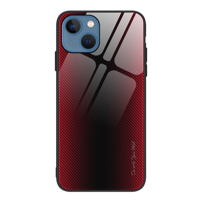 Caja del teléfono de TPU de vidrio degradado de textura, For iPhone 14, For iPhone 14 Plus, For iPhone 14 Pro, For iPhone 14 Pro Max