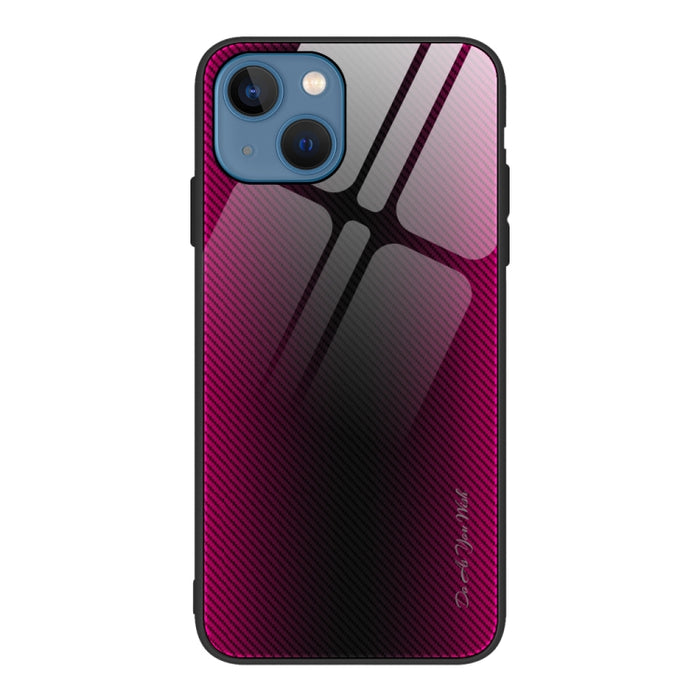 Caja del teléfono de TPU de vidrio degradado de textura, For iPhone 14, For iPhone 14 Plus, For iPhone 14 Pro, For iPhone 14 Pro Max