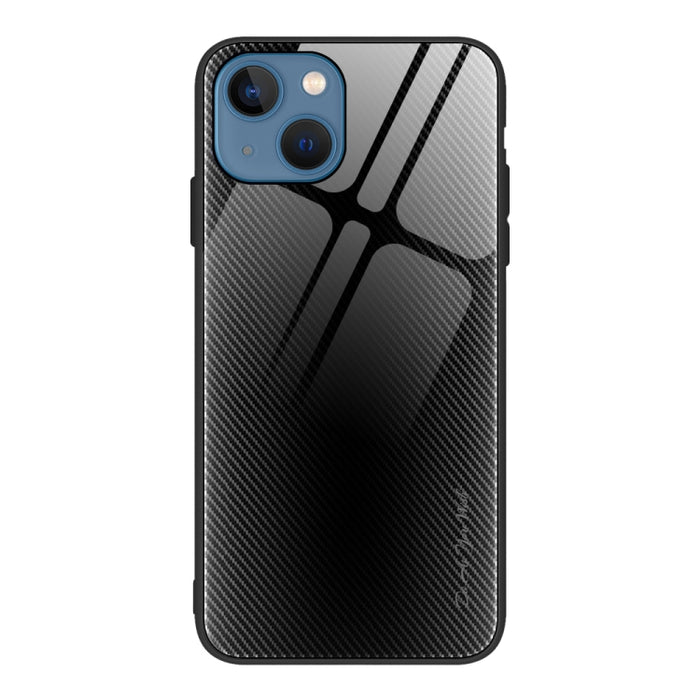 Caja del teléfono de TPU de vidrio degradado de textura, For iPhone 14, For iPhone 14 Plus, For iPhone 14 Pro, For iPhone 14 Pro Max