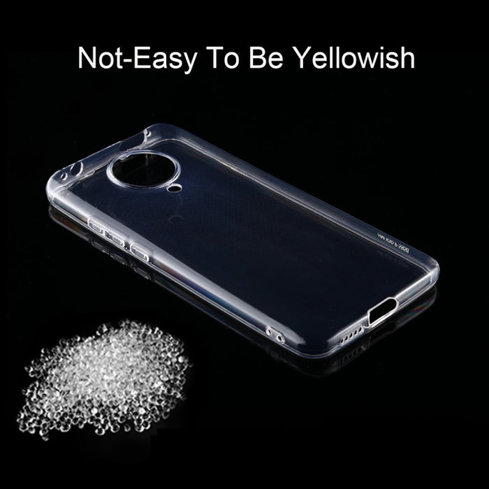 Funda de teléfono móvil transparente de TPU de cobertura total