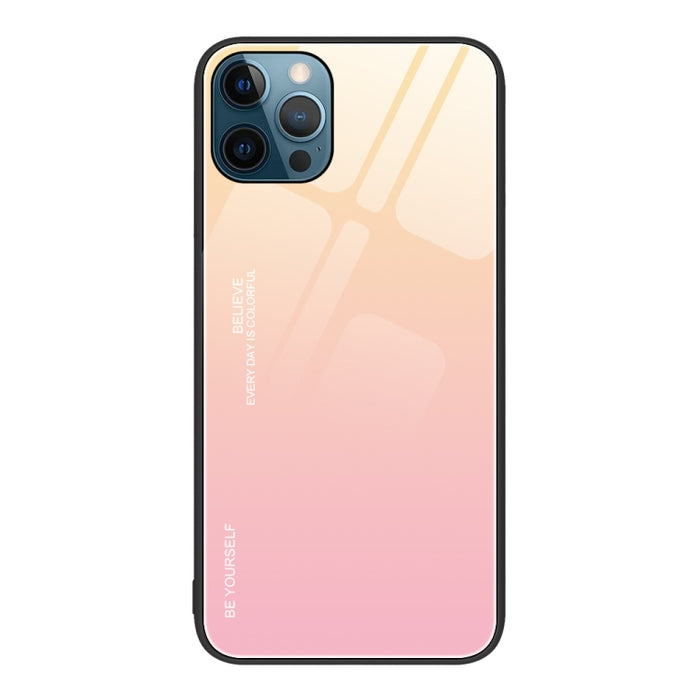 Estuche de vidrio de color degradado