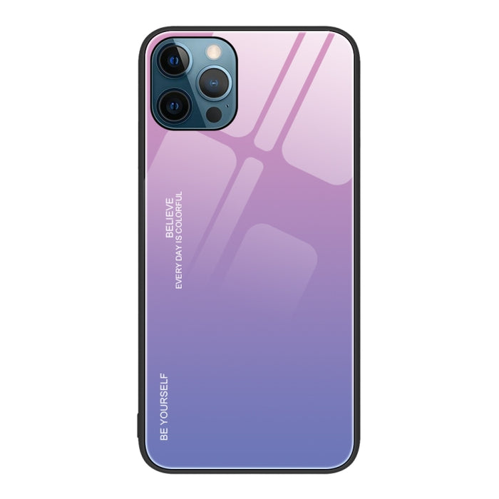 Estuche de vidrio de color degradado