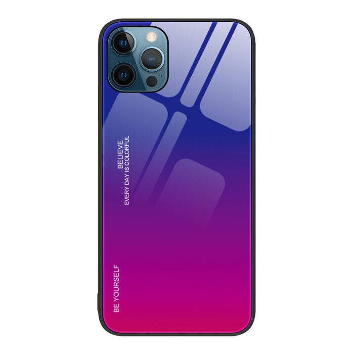 Estuche de vidrio de color degradado
