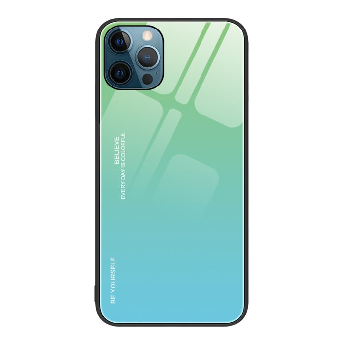 Estuche de vidrio de color degradado
