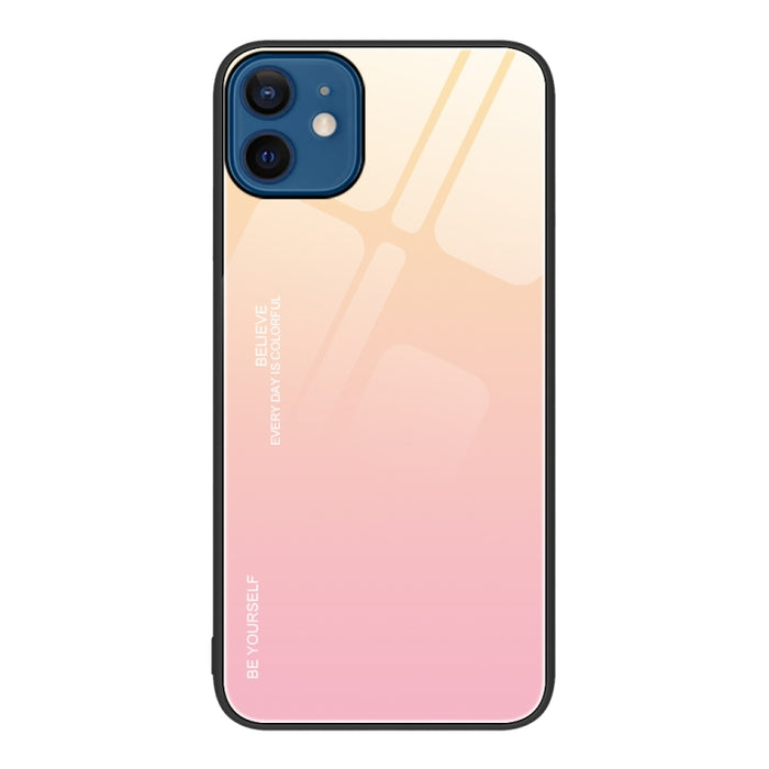 Estuche de vidrio de color degradado