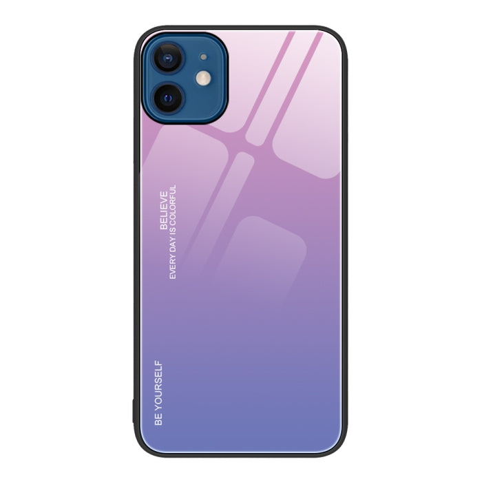 Estuche de vidrio de color degradado