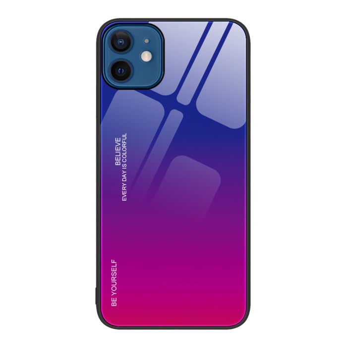 Estuche de vidrio de color degradado