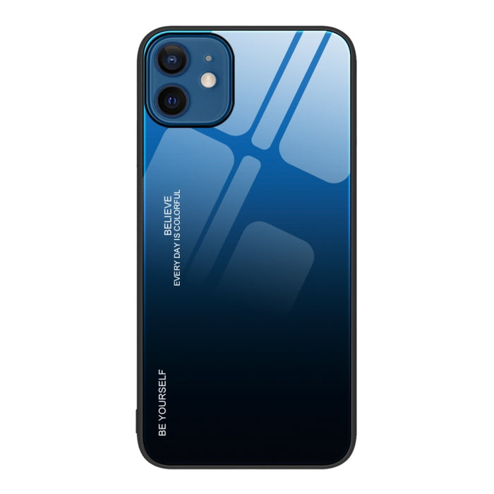 Estuche de vidrio de color degradado