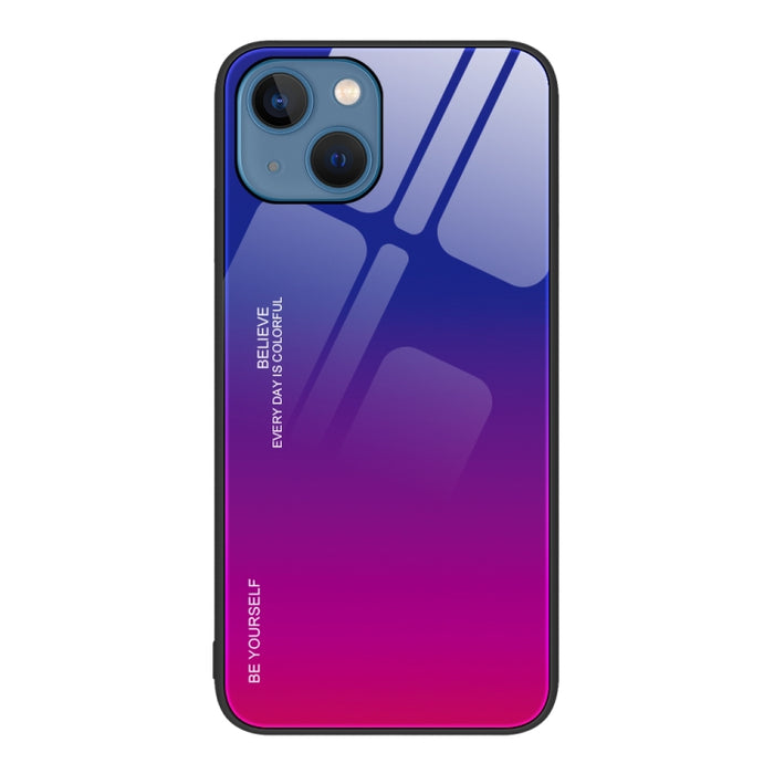Estuche de vidrio de color degradado