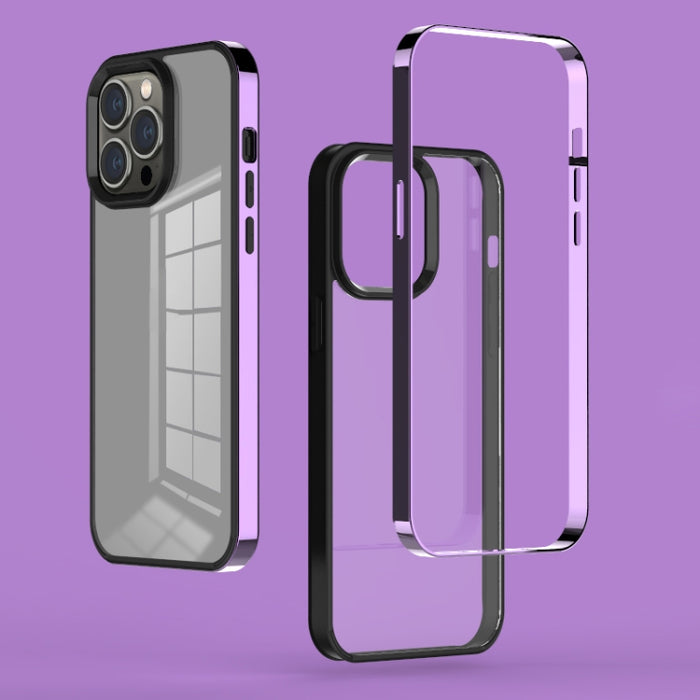 Estuche para teléfono fantasma con marco electrochapado 3 en 1