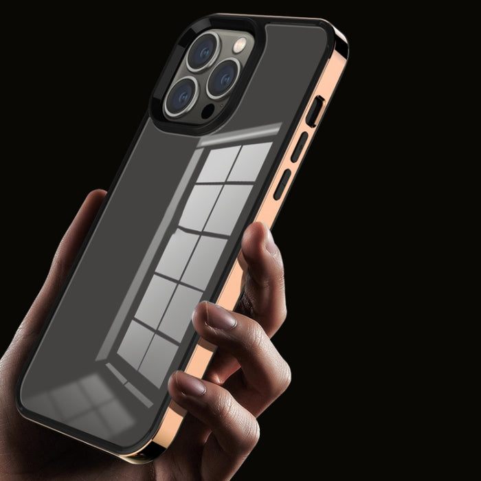 Estuche para teléfono fantasma con marco electrochapado 3 en 1