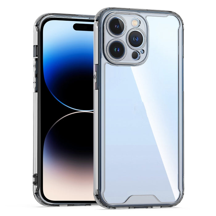 Caja protectora transparente de acrílico + TPU para teléfono